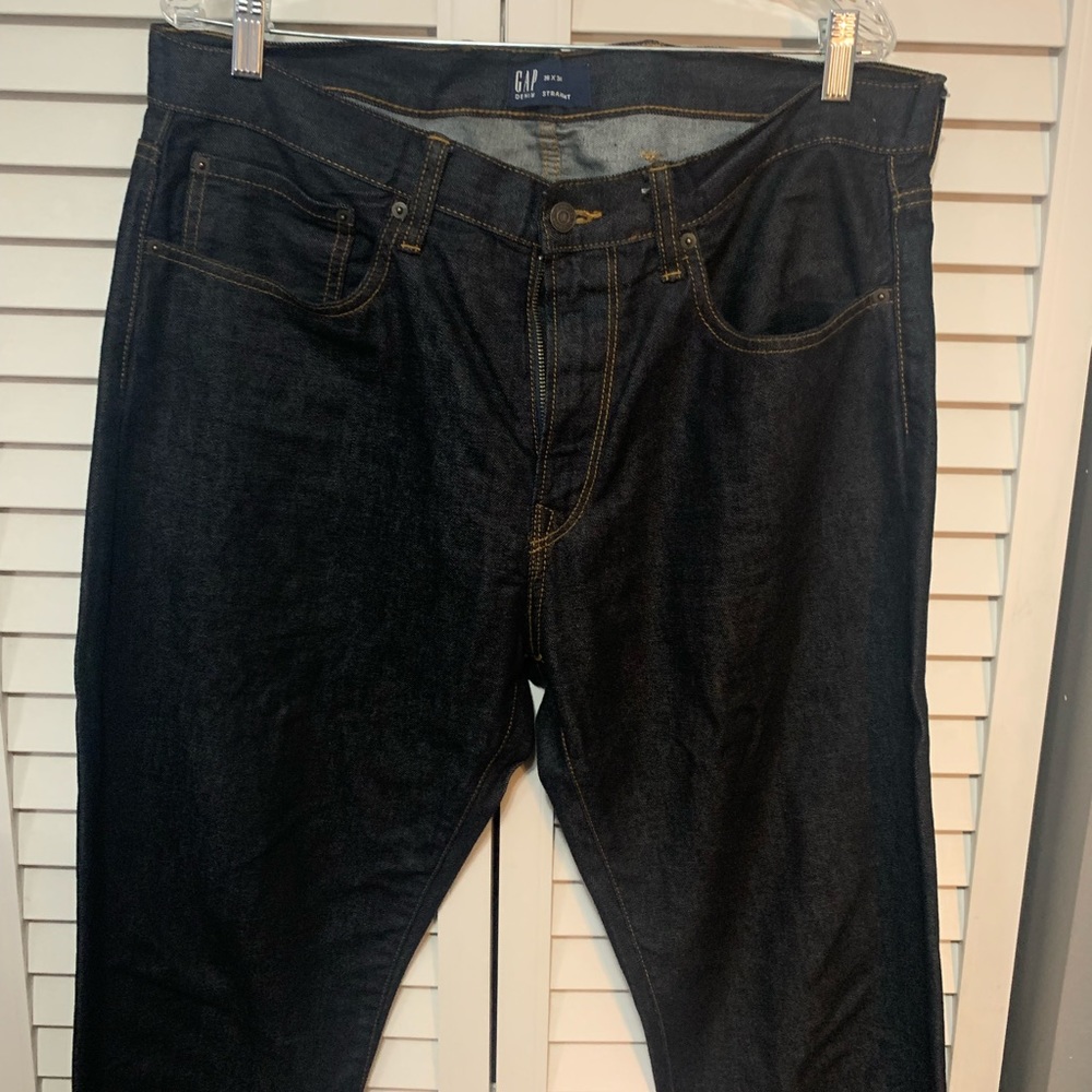 Great Condition Gap Straight jeans Size 36X34